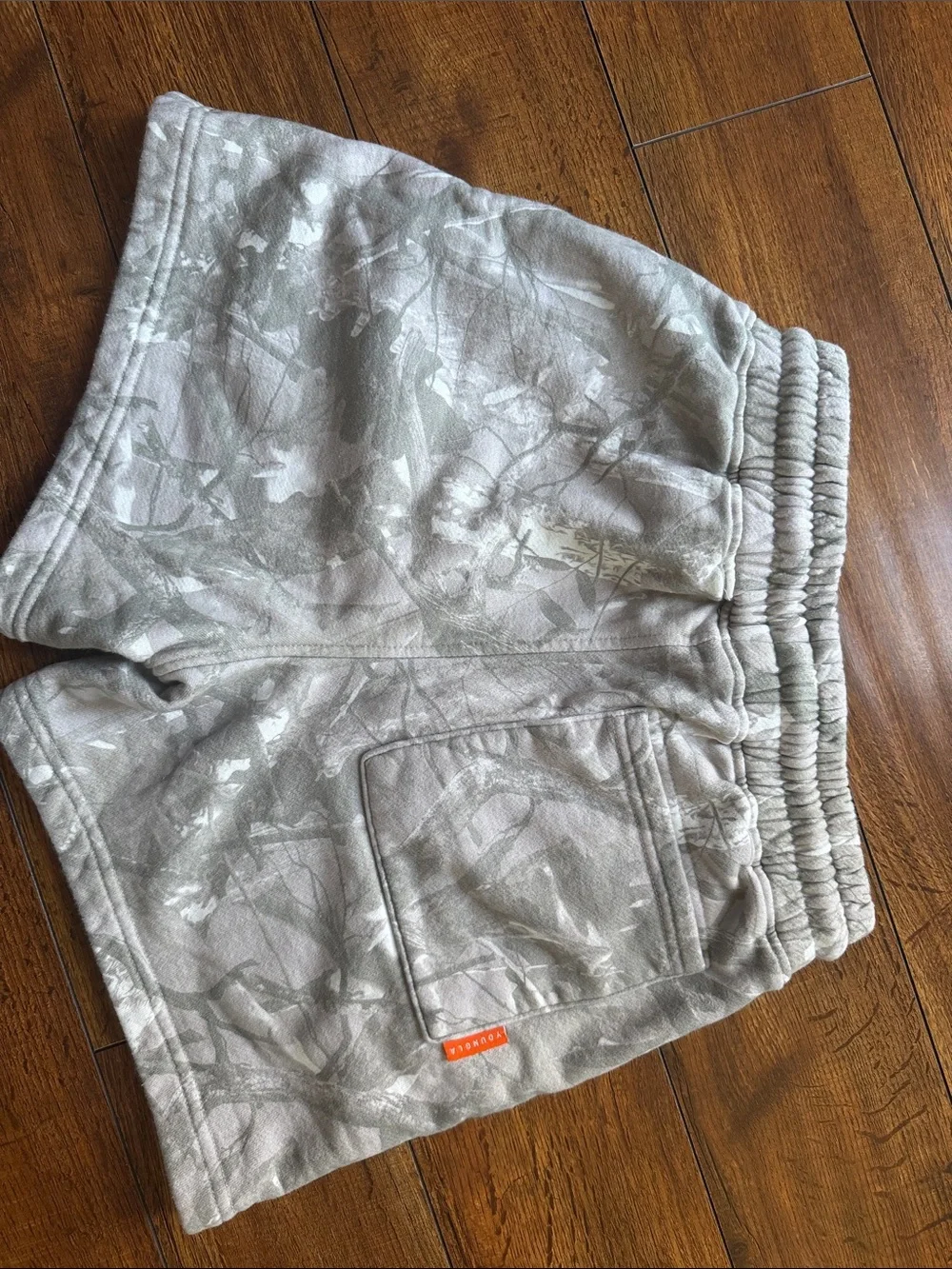 YoungLA Camo Sweat Short
